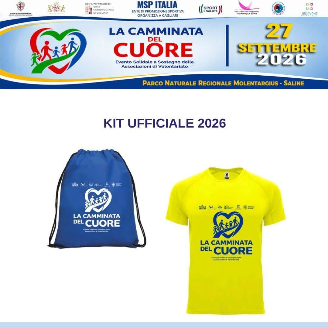 Camminata del cuore kit 2026